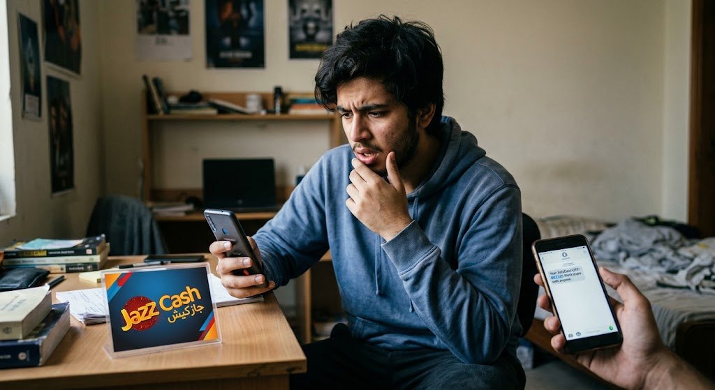 شخص نامعلوم نمبر سے آئی کال پر او ٹی پی شیئر کر رہا ہے