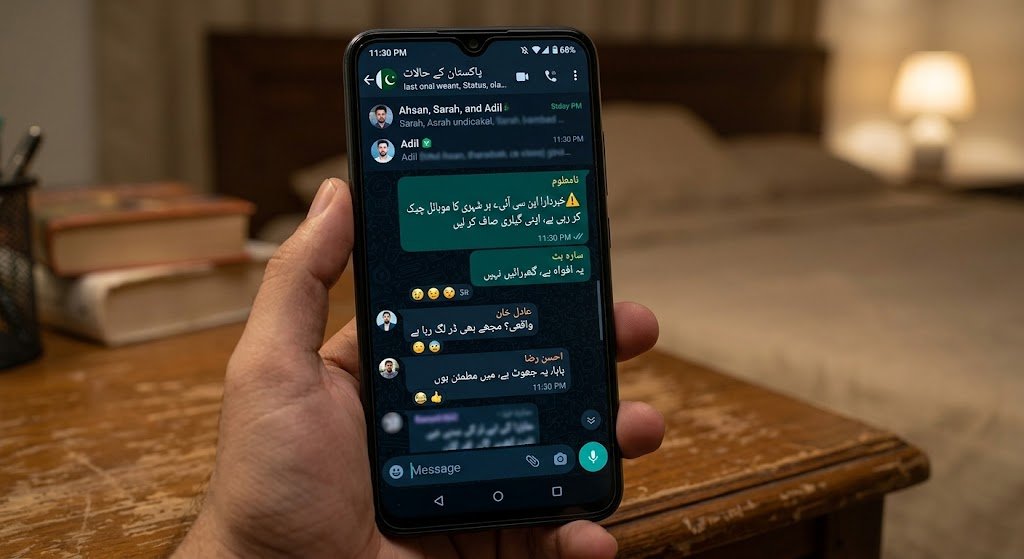 سوشل میڈیا پر این سی سی آئی اے کے موبائل چیک کی وائرل افواہ