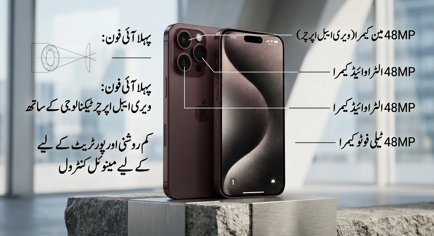 آئی فون 18 پرو میکس کا ویری ایبل اپرچر کیمرہ سسٹم 2026