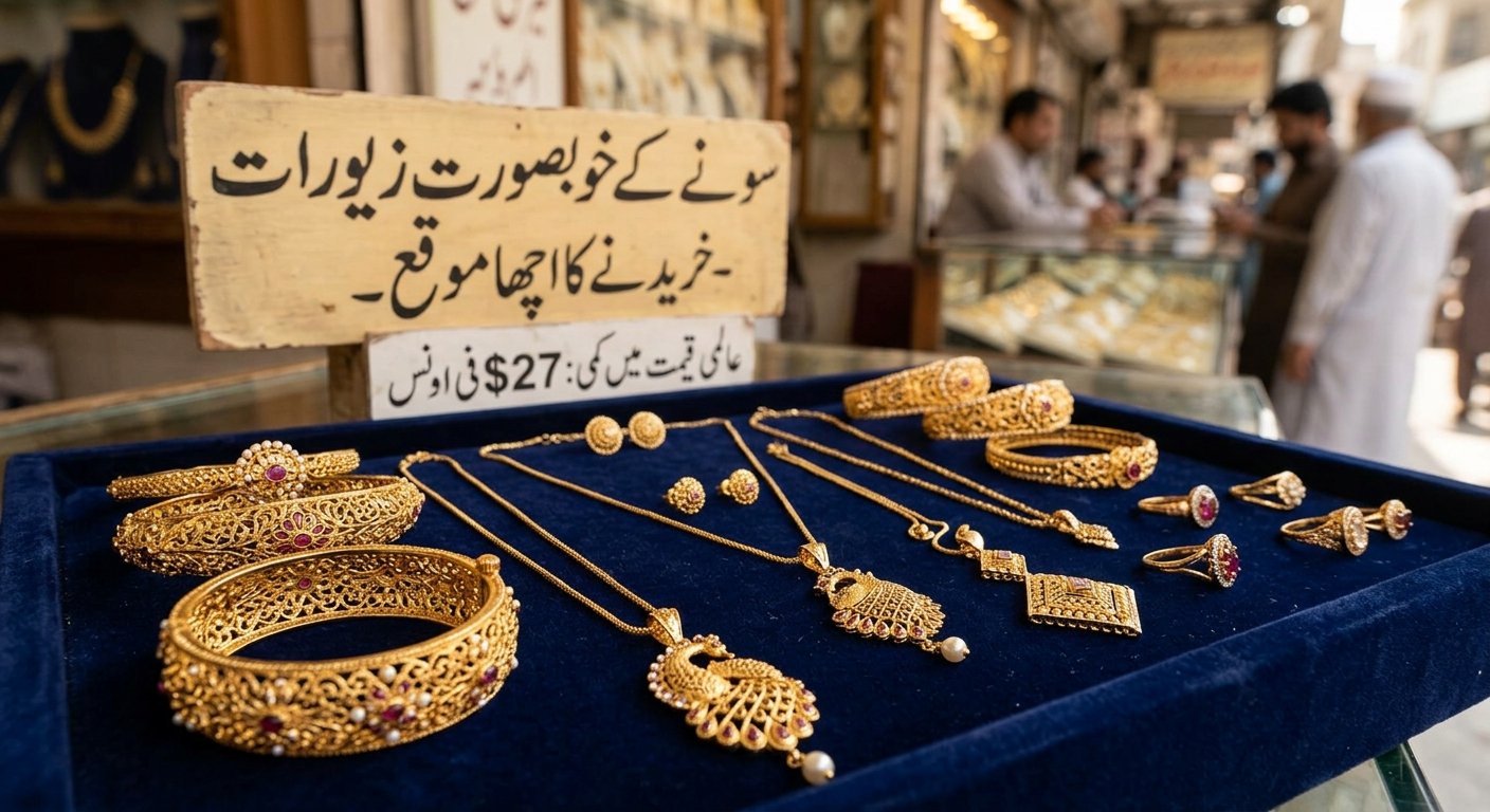 سونے کے زیورات اور خریداری کا بہترین موقع 2026